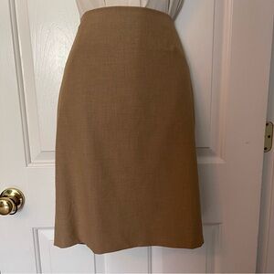 The Limited Collection Women's Light Camel Pencil Skirt Size 4